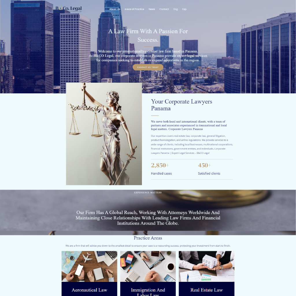 B&Co Legal Web